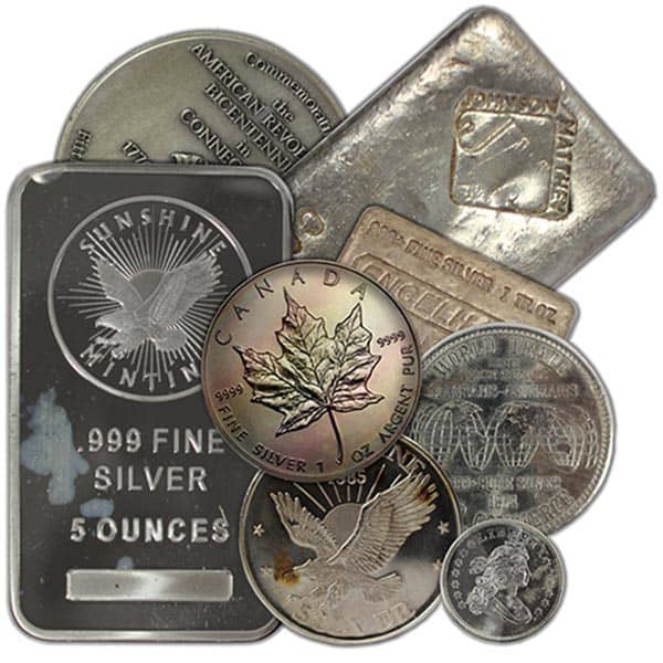 Buy Bargain Bin Silver, .999 Pure (Best Place to Purchase Low Premium Silver)