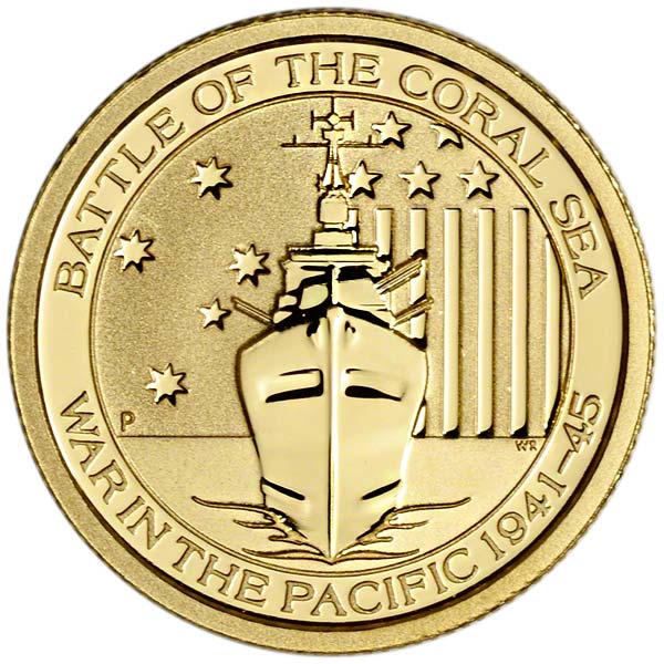 1/10 Ounce Perth Mint WWII Commemorative Gold Coin