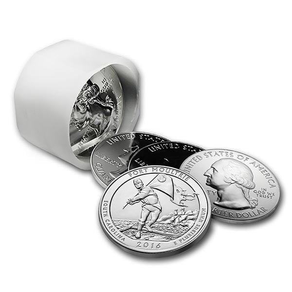 Fort Moultrie Coin (America the Beautiful 5 Oz Silver) thumbnail