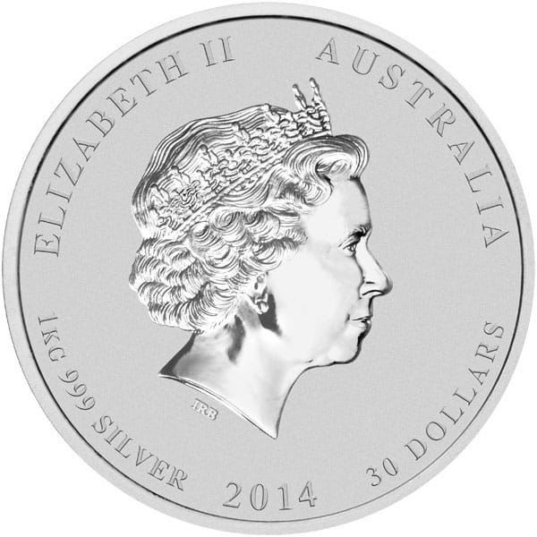 Australian 1 Kilo Silver Coins (Random Design)