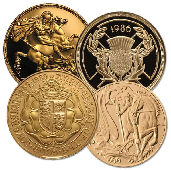 British Gold Double Sovereign - Dates Our Choice, .4708 Oz.