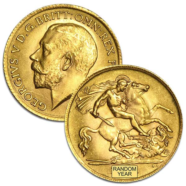 British Gold HALF Sovereign Dates Our Choice .1176 Oz