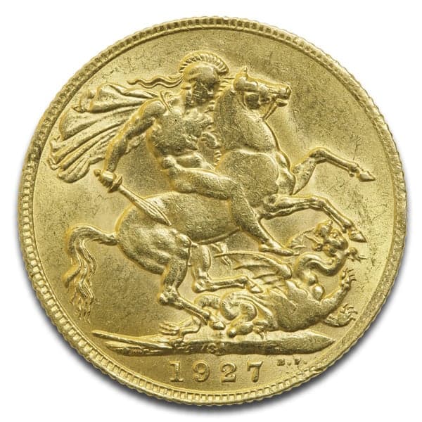 British Gold Sovereign - Circulated, Older Dates, Design our Choice, .2354 Oz