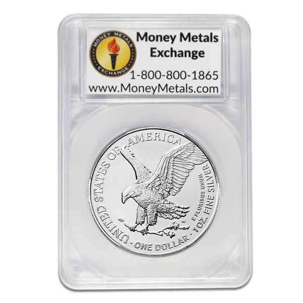 Silver American Eagle - In Congratulations Capsule