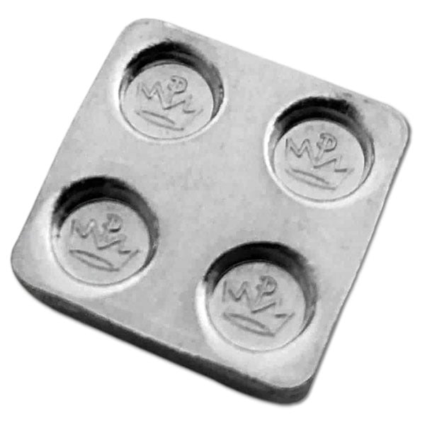 1/8 Oz Building Block Bar (2 x 2) - .999 Pure Silver thumbnail