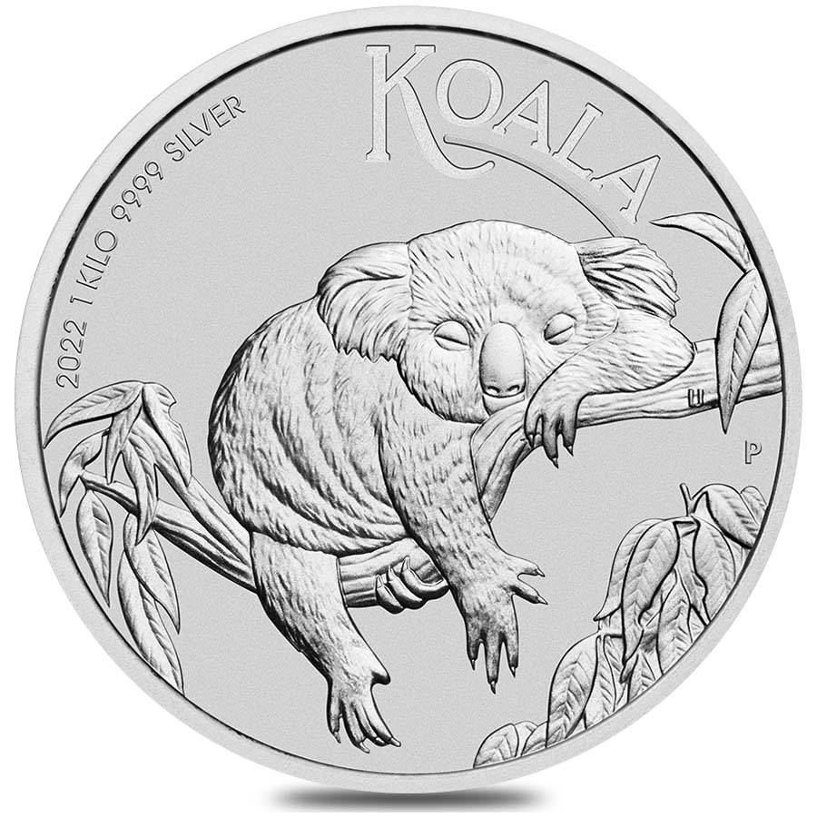 Australian 1 Kilo Silver Coins (32.151 Oz) thumbnail
