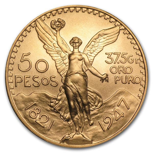 Mexican 50 Peso Gold Coin