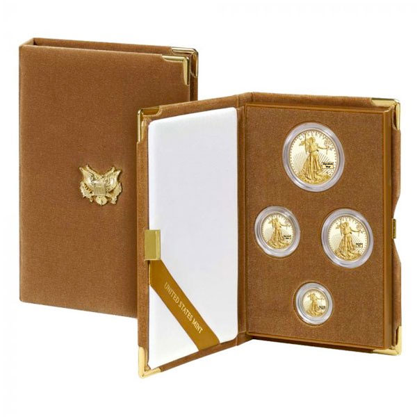 Proof Gold Eagle Set (1 oz, 1/2-oz, 1/4-oz & 1/10-oz)