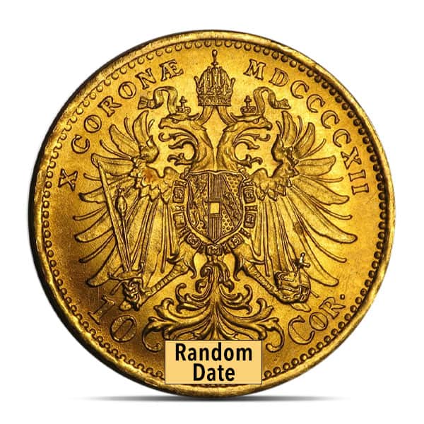 Austrian/Hungarian 10 Corona - .0980 Ounces Gold