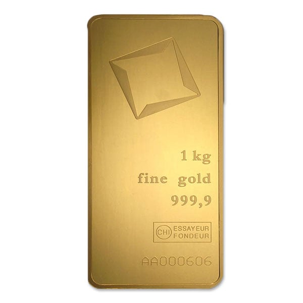 Gold 1 Kilo Bar, 32.15 oz, .9999 Pure (Brand our Choice)