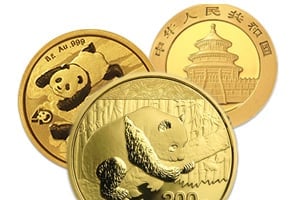 Buy Gold Chinese Pandas