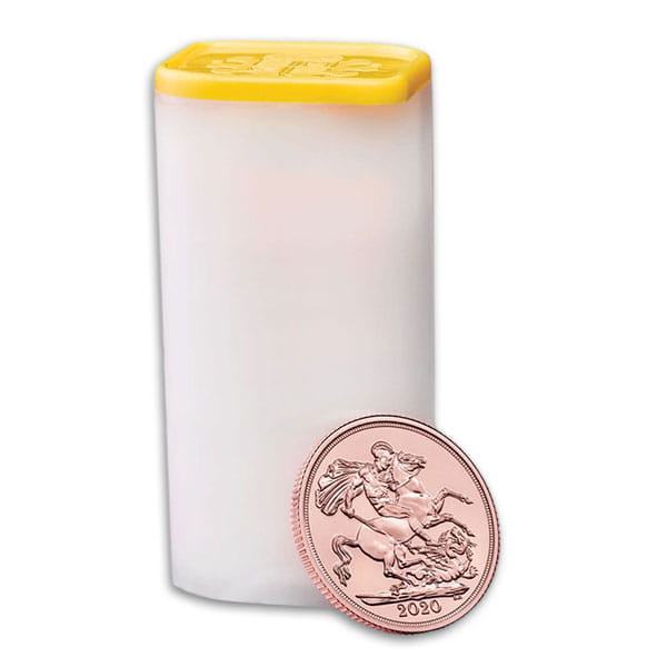 British Gold Sovereign - Uncirculated, Modern Dates, .2354 Oz. thumbnail