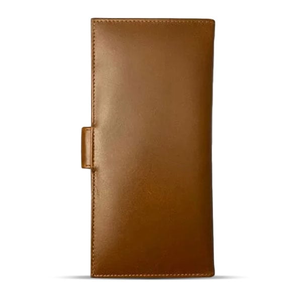 Goldback Wallet (Brown) - Store and Carry Your Goldbacks, Genuine Leather