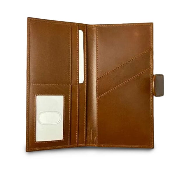 Goldback Wallet (Brown) - Store and Carry Your Goldbacks, Genuine Leather