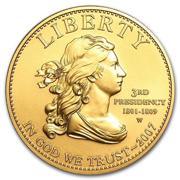 First Lady - U.S. Commemorative 1/2 Oz .9999 Gold $10 Coin