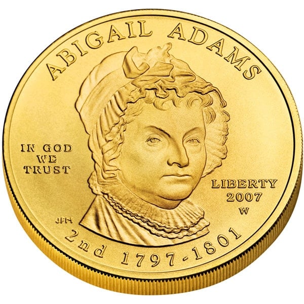 First Lady - U.S. Commemorative 1/2 Oz .9999 Gold $10 Coin