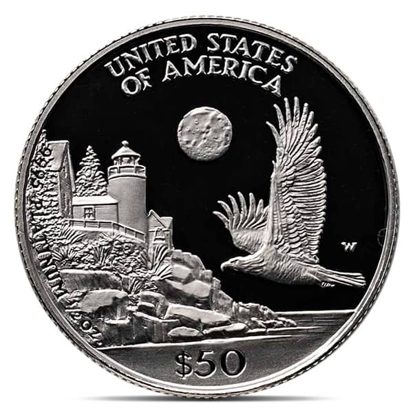 RANDOM Date Proof Platinum American Eagle - 1/2 Troy Oz .9995 Pure