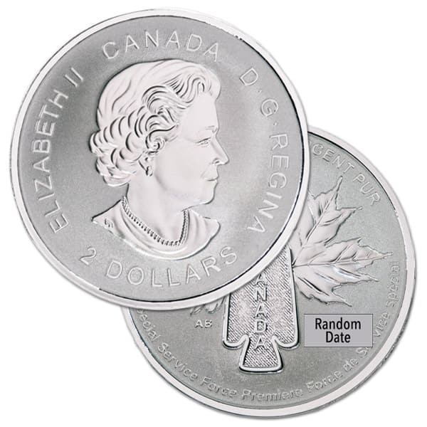 RCM Devil's Brigade (Any Date) - 1/2 Troy Oz .9999 Pure Silver