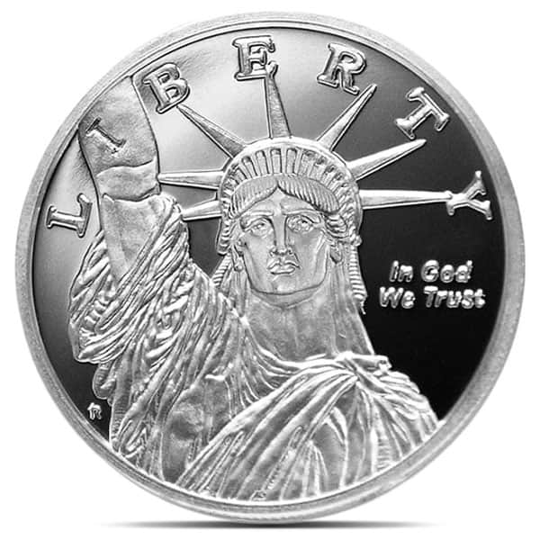 HALF OUNCE Silver Round - .999 Pure, Random Design (Our Choice)