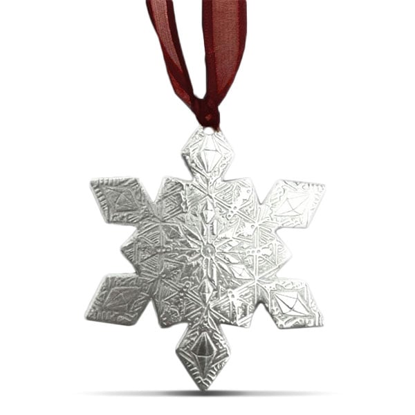 Snowflake Ornament - 1/2 Troy Ounce, .999 Pure Silver