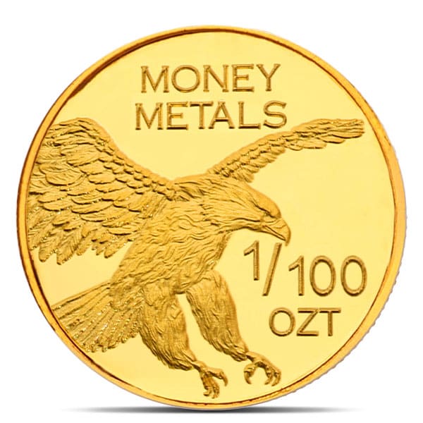 Lady Liberty Gold 1/100th Ounce Round - .9999 Pure