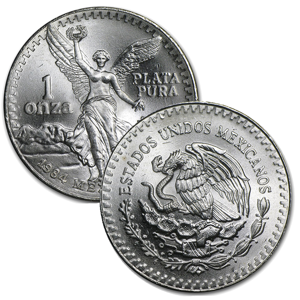 1984 Mexican Libertad - 1 Troy Oz, .999 Pure Silver