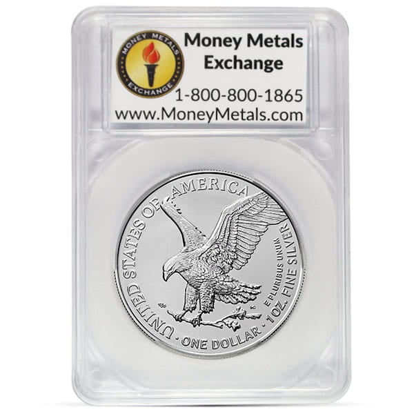 Silver American Eagle - In Merry Christmas Capsule