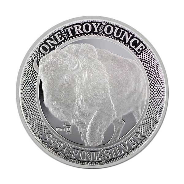 MintID Buffalo Silver Round 1 Oz Silver Round