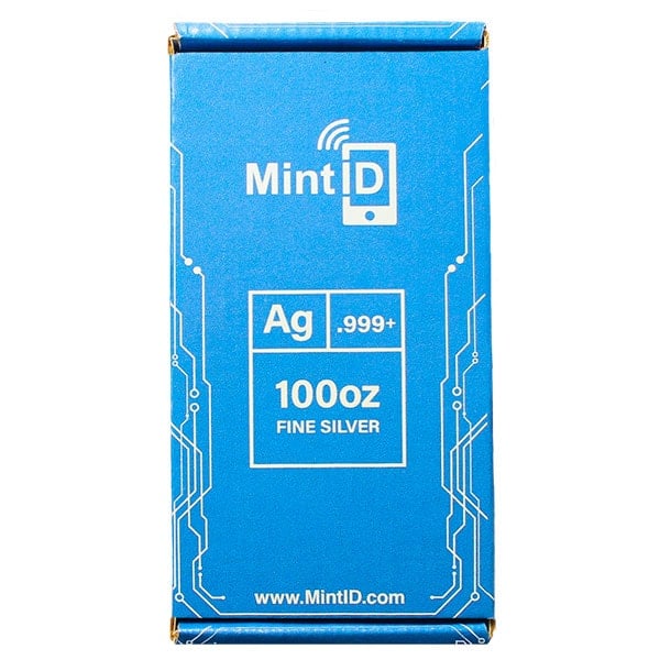 MintID Silver Bar - 100 Ounce .999 Pure