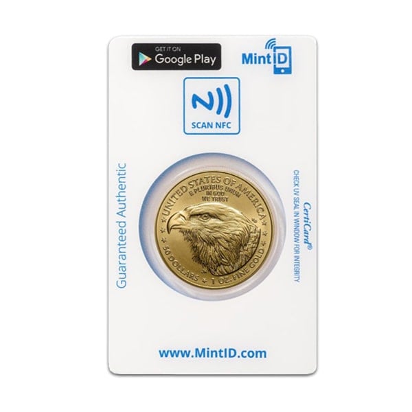 MintID 2021 Type 2 Gold American Eagle - 1 Oz thumbnail