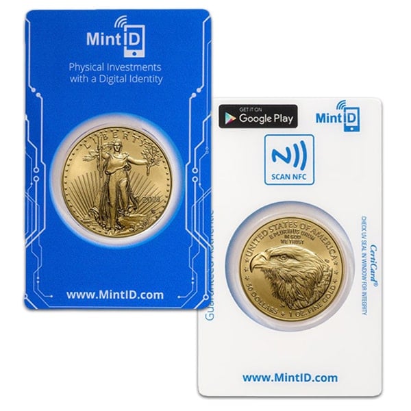 MintID 2021 Type 2 Gold American Eagle - 1 Oz