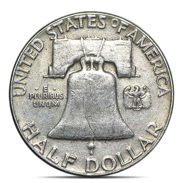 Pre-1965 FRANKLIN HALF DOLLARS - 90% Silver (.715 Oz of Silver for Every $1 Face Value)