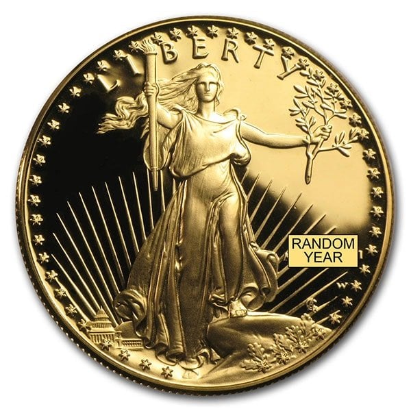 Proof Gold American Eagle - 1 Troy Oz (Random Years)