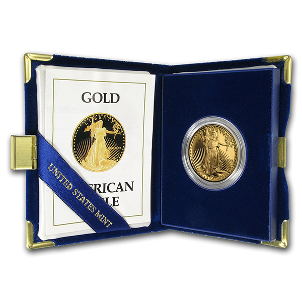 1989 Proof Gold American Eagle - 1 Troy Oz