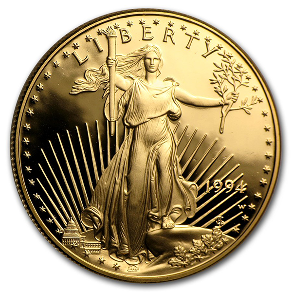 1994 Proof Gold American Eagle - 1 Troy Oz