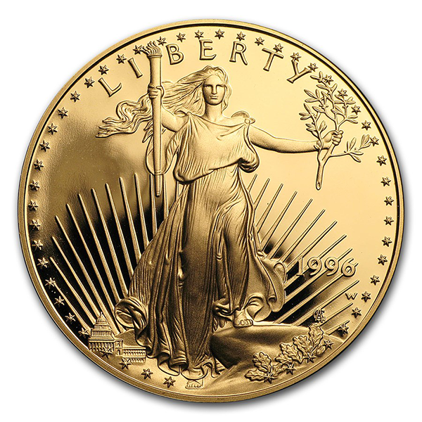 1996 Proof Gold American Eagle - 1 Troy Oz