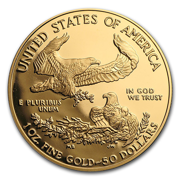 1996 Proof Gold American Eagle - 1 Troy Oz