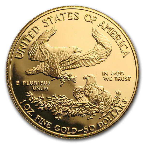 1997 Proof Gold American Eagle - 1 Troy Oz