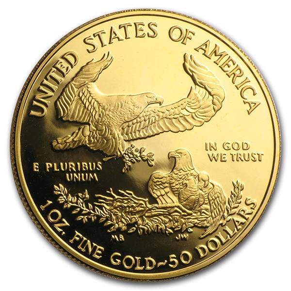 2007 Proof Gold American Eagle - 1 Troy Oz