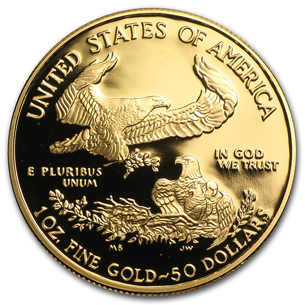 2008 Proof Gold American Eagle - 1 Troy Oz