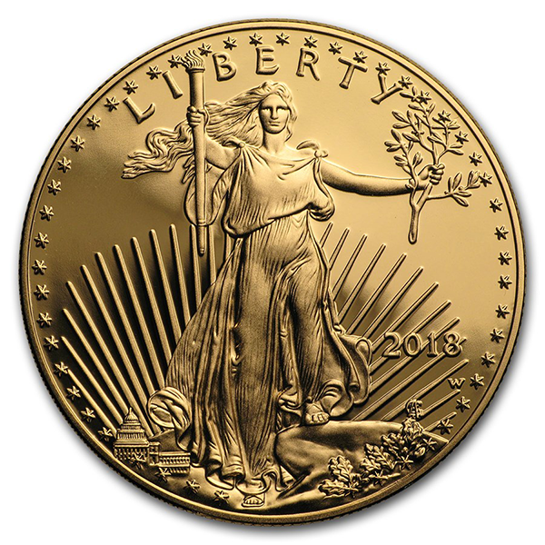 2018 Proof Gold American Eagle - 1 Troy Oz