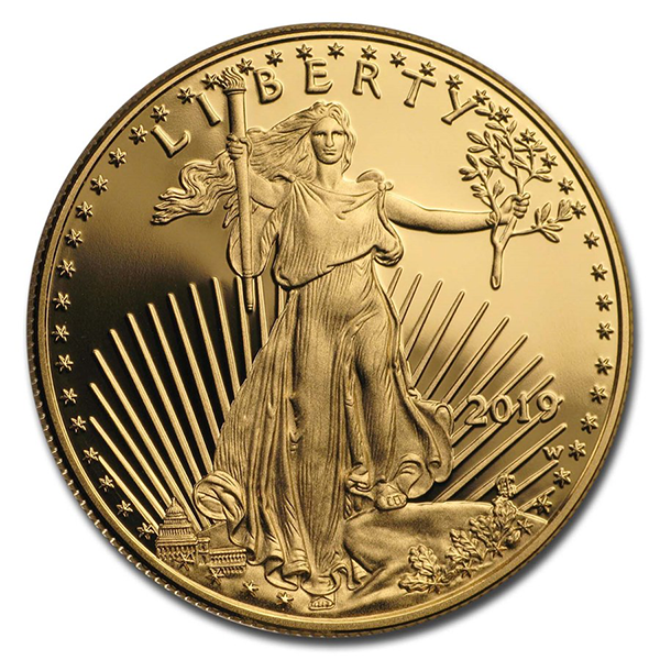 2019 Proof Gold American Eagle - 1 Troy Oz