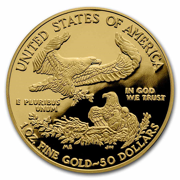 2021 Type 1 Proof Gold American Eagle - 1 Troy Oz