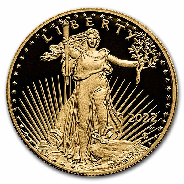 2022 Proof Gold American Eagle - 1 Troy Oz