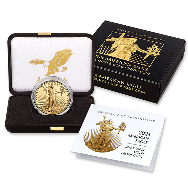 2024 Proof Gold American Eagle - 1 Troy Oz