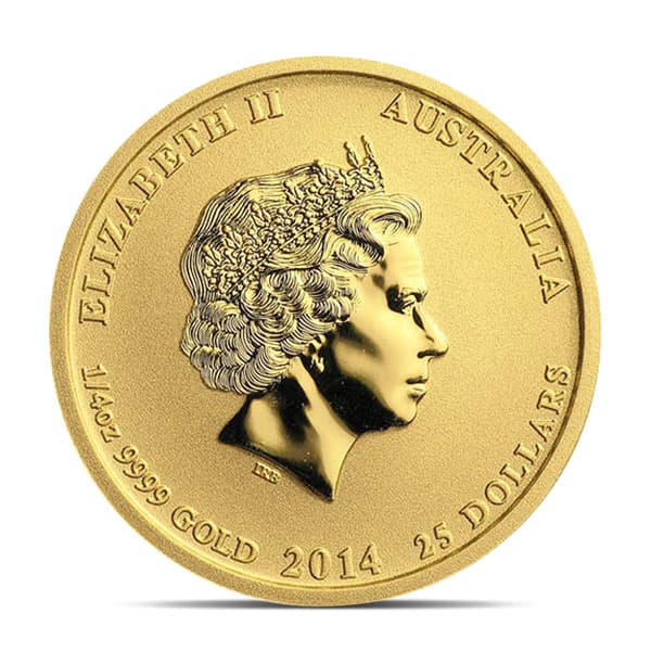 1/4 Oz Gold Australian War in the Pacific Coin, .9999 Pure (Dates Our Choice)