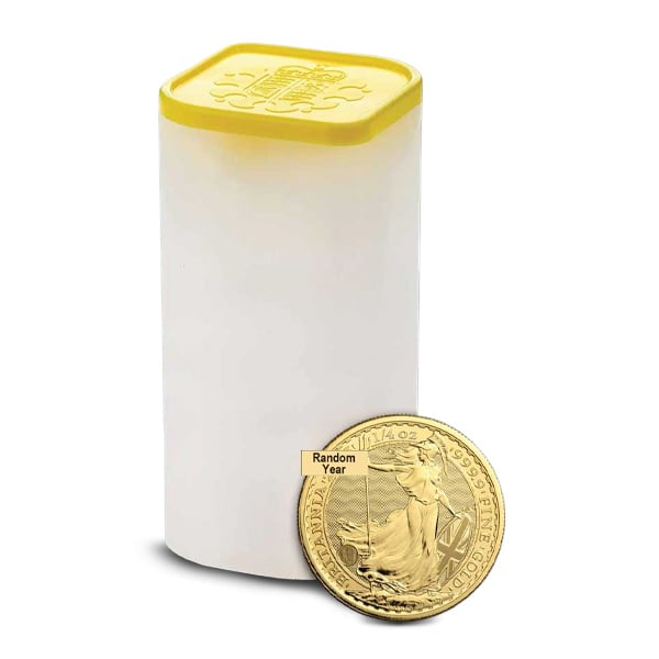 Britannia king Charles Ⅲコイン British Britannia, King Charles III - 1/4 Oz .9999 Pure Gold