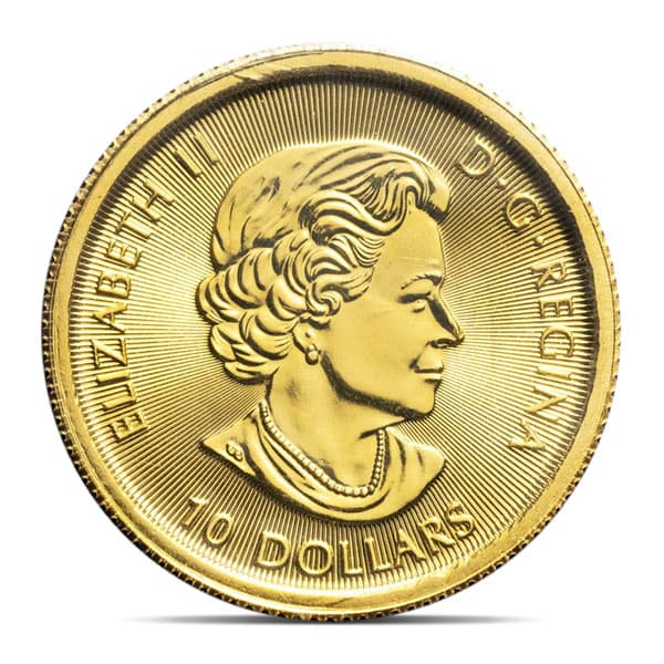 1/4 Ounce RCM Twin Maple Leaf Gold Coin - .9999 Pure (Date Our Choice)