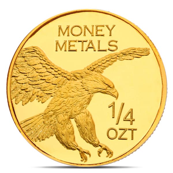 1/4 OUNCE Lady Liberty Gold Round - .9999 Pure