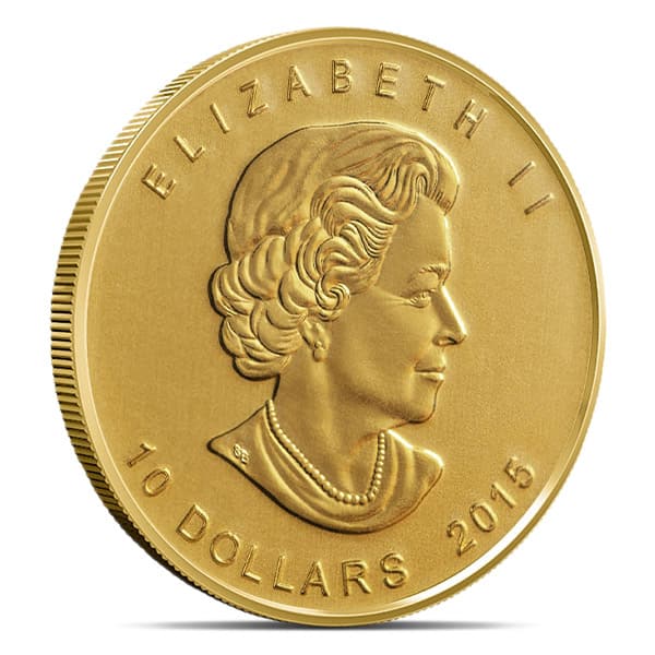 2015 RCM Polar Bear - 1/4 Oz., .9999 Pure Gold